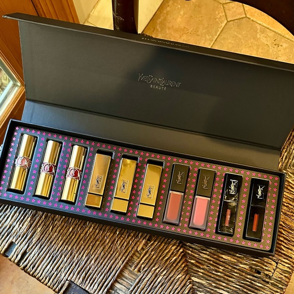 ✨♥️ YSL beauty Lip Vault 💋 includes 10 lippies ♥️✨ - Picture 3 of 10